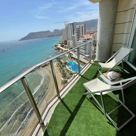 Clp- Primera Linea Vistas Piscina Y Parking Calpe Luaran gambar
