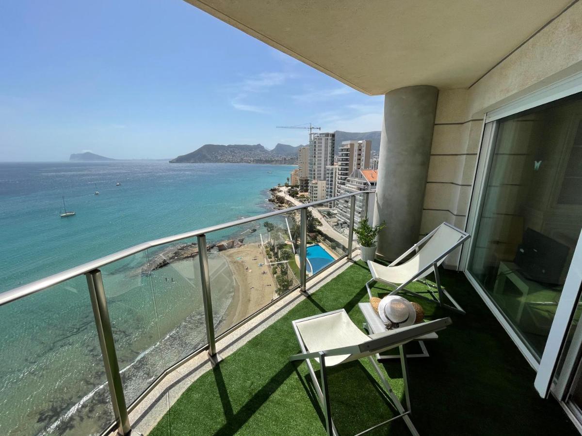 Clp- Primera Linea Vistas Piscina Y Parking Calpe Luaran gambar