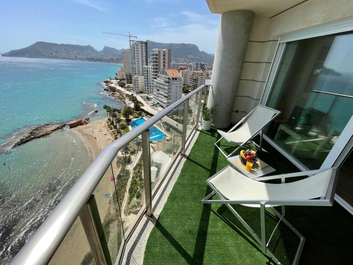 Clp- Primera Linea Vistas Piscina Y Parking Calpe Luaran gambar