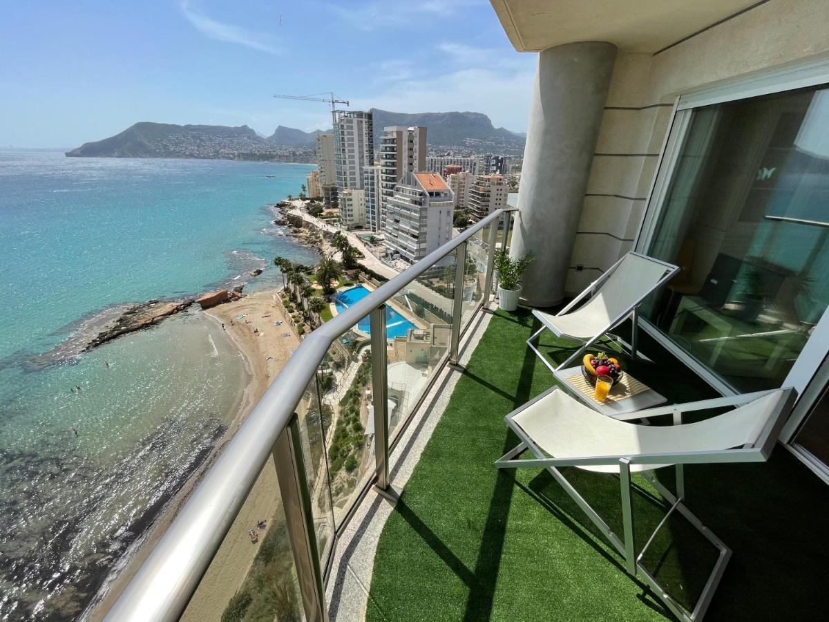 Clp- Primera Linea Vistas Piscina Y Parking Calpe Luaran gambar